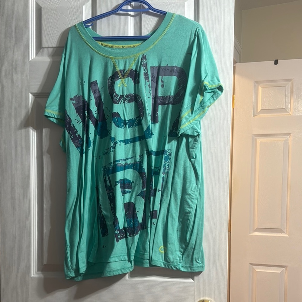 Teal Graphic T-Shirt
